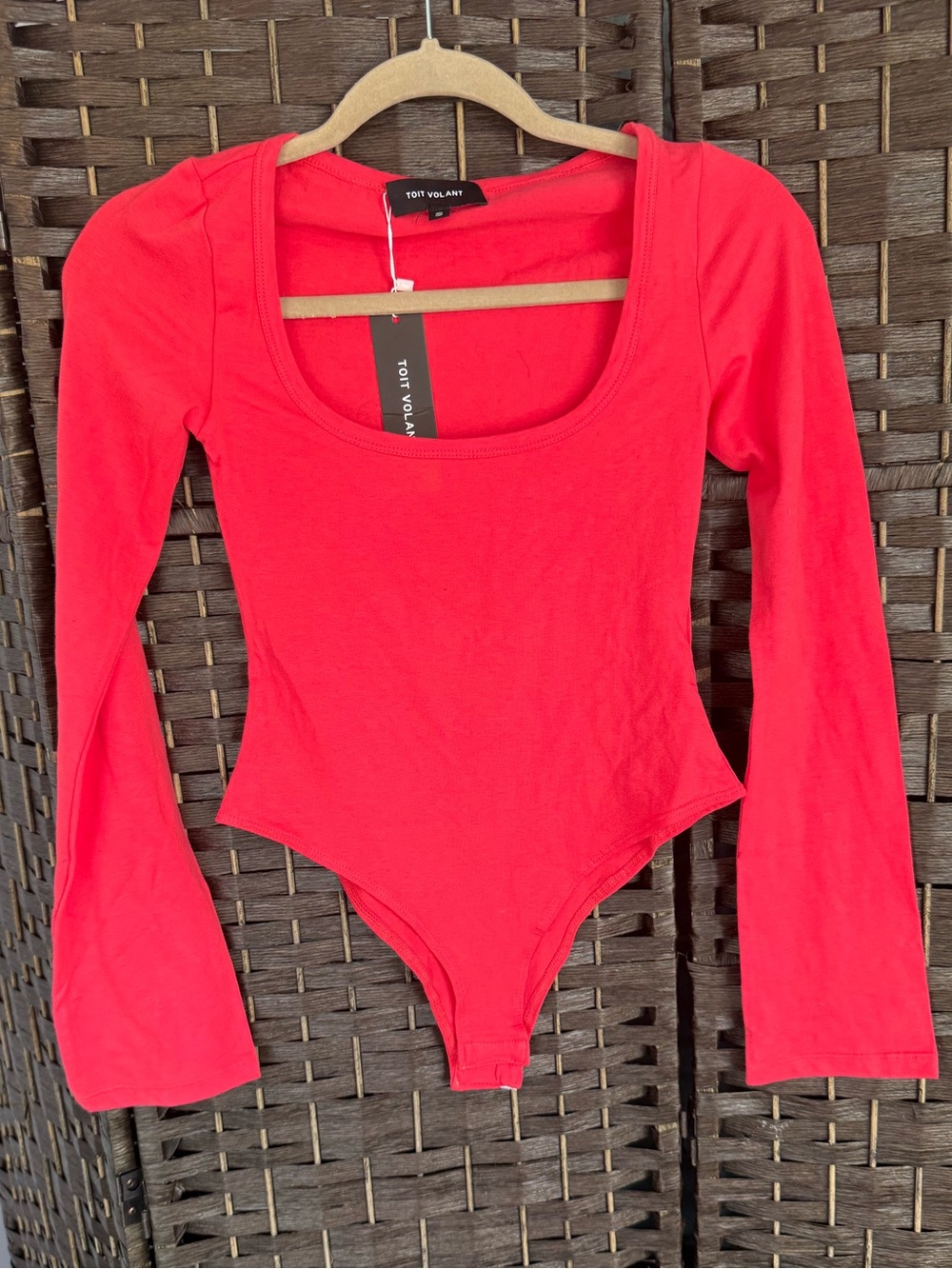 *NEW* Sz S* Toit Volant* Deep Scoop Bodysuit